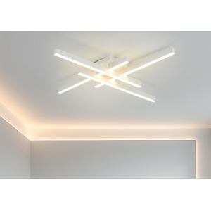 POWERTECH LED φωτιστικό οροφής HLL-0110, 50W, 4500K, 9x60x60cm, λευκό | Φωτισμός | elabstore.gr