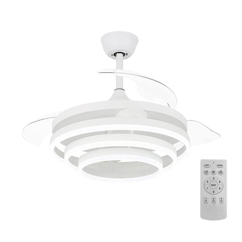 POWERTECH ανεμιστήρας οροφής HLL-0107 με LED φως, 72W, Φ106x50cm, λευκός | eLabstore.gr POWERTECH ανεμιστήρας οροφής HLL-0107 με LED φως, 72W, Φ106x50cm, λευκός | Φωτισμός | elabstore.gr