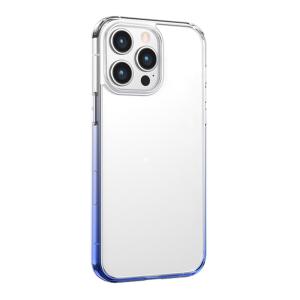 USAMS θήκη Binz για iPhone 14, μπλε & διάφανη | Αξεσουάρ κινητών | elabstore.gr