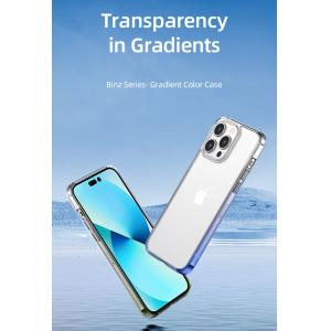 USAMS θήκη Binz για iPhone 14 Plus, μαύρη & διάφανη | Αξεσουάρ κινητών | elabstore.gr