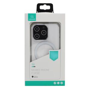 USAMS θήκη Ice Magnet για iPhone 14 Plus, με μαγνήτες, διάφανη | Αξεσουάρ κινητών | elabstore.gr