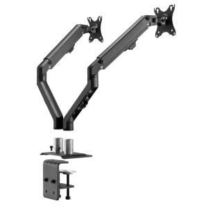 BRATECK βάση γραφείου LDT45-C024 για 2 οθόνες 17"-27", έως 7kg ανά οθόνη | Εικόνα & Ήχος | elabstore.gr