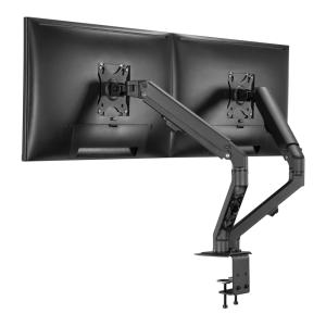 BRATECK βάση γραφείου LDT45-C024 για 2 οθόνες 17"-27", έως 7kg ανά οθόνη | eLabstore.gr