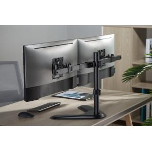 BRATECK βάση γραφείου LDT57-T02 για 2 οθόνες 17"-32", έως 9kg ανά οθόνη | Εικόνα & Ήχος | elabstore.gr