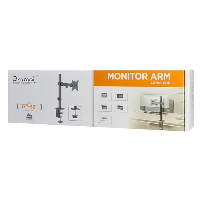 BRATECK βάση γραφείου LDT66-C011 για οθόνη 17"-32", έως 9kg | eLabstore.gr BRATECK βάση γραφείου LDT66-C011 για οθόνη 17"-32", έως 9kg - Image 6