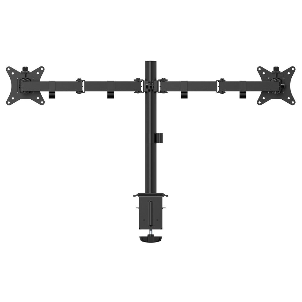 BRATECK βάση γραφείου LDT66-C024 για 2 οθόνες 17"-32", έως 9kg ανά οθόνη | eLabstore.gr BRATECK βάση γραφείου LDT66-C024 για 2 οθόνες 17"-32", έως 9kg ανά οθόνη | Εικόνα & Ήχος | elabstore.gr