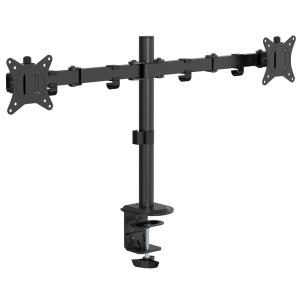 BRATECK βάση γραφείου LDT66-C024 για 2 οθόνες 17"-32", έως 9kg ανά οθόνη | Εικόνα & Ήχος | elabstore.gr