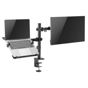 BRATECK βάση γραφείου LDT66-C024ML για οθόνη 13"-32" & laptop, έως 9kg | Εικόνα & Ήχος | elabstore.gr