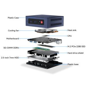 BEELINK mini PC MINI S12 Pro, Intel N100, 16B, 500GB SSD, Windows 11 Pro | eLabstore.gr BEELINK mini PC MINI S12 Pro, Intel N100, 16B, 500GB SSD, Windows 11 Pro | PC & Αναβάθμιση | elabstore.gr
