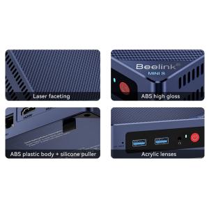 BEELINK mini PC MINI S12 Pro, Intel N100, 16B, 500GB SSD, Windows 11 Pro | eLabstore.gr BEELINK mini PC MINI S12 Pro, Intel N100, 16B, 500GB SSD, Windows 11 Pro | eLabstore.gr