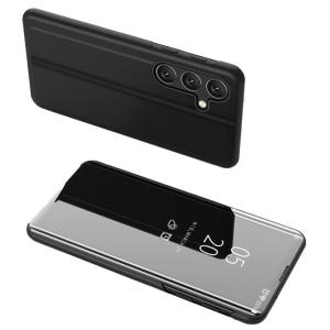 POWERTECH θήκη Clear view MOB-1842 για Samsung Galaxy A54 5G, μαύρη | Αξεσουάρ κινητών | elabstore.gr