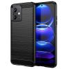 POWERTECH θήκη Carbon MOB-1848 για Xiaomi Note 12 5G/Poco X5, μαύρη | Αξεσουάρ κινητών | elabstore.gr