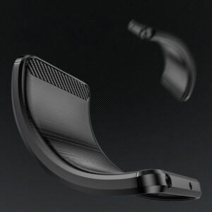 POWERTECH θήκη Carbon MOB-1848 για Xiaomi Note 12 5G/Poco X5, μαύρη | Αξεσουάρ κινητών | elabstore.gr