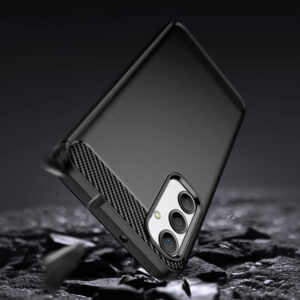 POWERTECH θήκη Carbon MOB-1852 για Samsung Galaxy A24, μαύρη | Αξεσουάρ κινητών | elabstore.gr