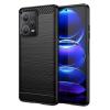 POWERTECH θήκη Carbon MOB-1854 για Xiaomi Redmi Note 12 Pro+, μαύρη | Αξεσουάρ κινητών | elabstore.gr