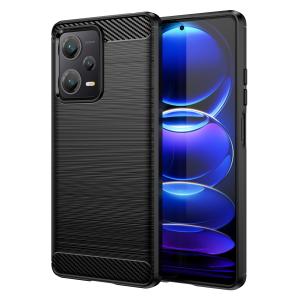 POWERTECH θήκη Carbon MOB-1854 για Xiaomi Redmi Note 12 Pro+, μαύρη | Αξεσουάρ κινητών | elabstore.gr