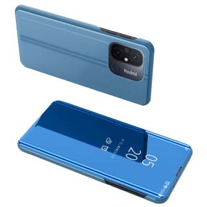 POWERTECH θήκη Clear view MOB-1860, Xiaomi Redmi 11A/12C/Poco C55, μπλε | Αξεσουάρ κινητών | elabstore.gr
