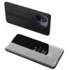 POWERTECH θήκη Clear view MOB-1861, Xiaomi Redmi 11A/12C/Poco C55, μαύρη | Αξεσουάρ κινητών | elabstore.gr
