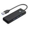 ORICO USB hub PAPW3AT-U3 με SD/micro SD/3x USB θύρες, 5Gbps, μαύρο | Συνοδευτικά PC | elabstore.gr