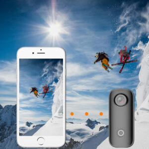 SJCAM mini action camera C100+, 4K, 15MP, Wi-Fi, αδιάβροχη, μαύρη | Εικόνα & Ήχος | elabstore.gr