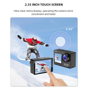 SJCAM action camera SJ8, 2x οθόνες, 4K, 20MP, Wi-Fi, αδιάβροχη, μαύρη | Εικόνα & Ήχος | elabstore.gr