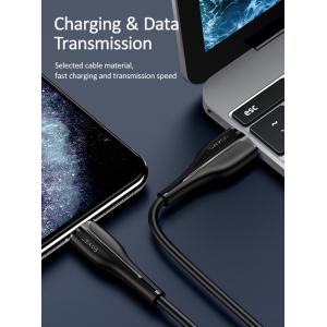 USAMS καλώδιο Lightning σε USB US-SJ371, 2A, 1m, λευκό | Καλώδια - Αντάπτορες | elabstore.gr