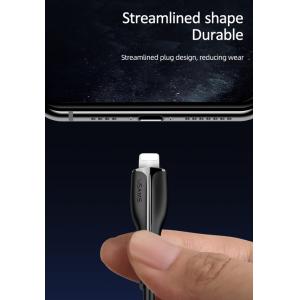 USAMS καλώδιο Lightning σε USB US-SJ371, 2A, 1m, κόκκινο | Καλώδια - Αντάπτορες | elabstore.gr
