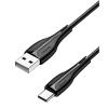 USAMS καλώδιο USB-C σε USB US-SJ372, 2A, 1m, μαύρο | Καλώδια - Αντάπτορες | elabstore.gr