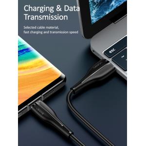 USAMS καλώδιο USB-C σε USB US-SJ372, 2A, 1m, μαύρο | Καλώδια - Αντάπτορες | elabstore.gr
