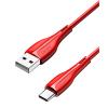 USAMS καλώδιο USB-C σε USB US-SJ372, 2A, 1m, κόκκινο | Καλώδια - Αντάπτορες | elabstore.gr