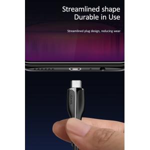 USAMS καλώδιο Micro USB σε USB US-SJ373, 2A, 1m, κόκκινο | Καλώδια - Αντάπτορες | elabstore.gr