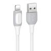 USAMS καλώδιο Lightning σε USB US-SJ595, 2.4A, 1m, λευκό | eLabstore.gr USAMS καλώδιο Lightning σε USB US-SJ595, 2.4A, 1m, λευκό | Καλώδια - Αντάπτορες | elabstore.gr