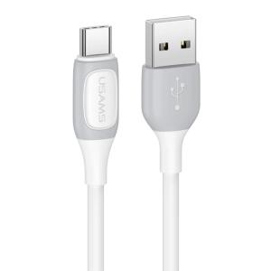 USAMS καλώδιο USB-C σε USB US-SJ596, 3A, 1m, λευκό | Καλώδια - Αντάπτορες | elabstore.gr