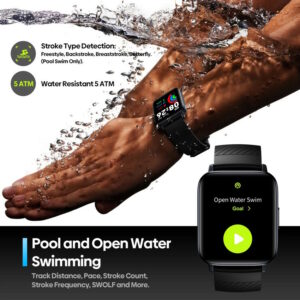 ZEBLAZE smartwatch Swim, 1.69", GPS, heart rate, 5 ATM, μαύρο | eLabstore.gr ZEBLAZE smartwatch Swim, 1.69", GPS, heart rate, 5 ATM, μαύρο | Mobile Συσκευές | elabstore.gr