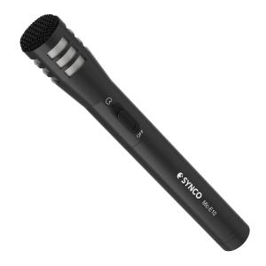 SYNCO μικρόφωνο χειρός SY-E10-MIC, δυναμικό, καρδιοειδές, XLR, μαύρο | Εικόνα & Ήχος | elabstore.gr