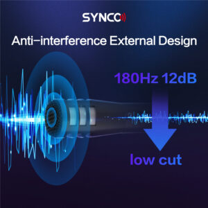 SYNCO μικρόφωνο χειρός SY-E10-MIC, δυναμικό, καρδιοειδές, XLR, μαύρο | eLabstore.gr
