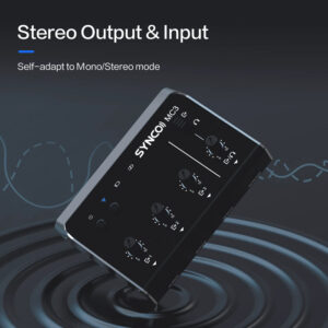 SYNCO μίκτης ήχου MC3-LITE, 4 καναλιών, Bluetooth, 500mAh, γκρι | Εικόνα & Ήχος | elabstore.gr