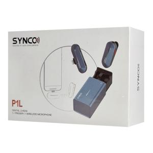 SYNCO ασύρματο μικρόφωνο P1L με θήκη φόρτισης, Lightning, 2.4GHz, γκρι | Αξεσουάρ κινητών | elabstore.gr