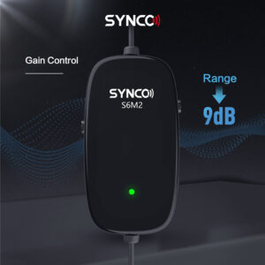 SYNCO μικρόφωνο Lav-S6M2, clip-on, omnidirectional, 3.5mm, 400mAh, μαύρο | eLabstore.gr SYNCO μικρόφωνο Lav-S6M2, clip-on, omnidirectional, 3.5mm, 400mAh, μαύρο | Εικόνα & Ήχος | elabstore.gr