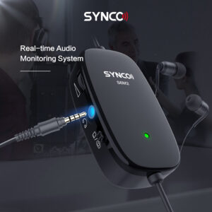 SYNCO μικρόφωνο Lav-S6M2, clip-on, omnidirectional, 3.5mm, 400mAh, μαύρο | eLabstore.gr SYNCO μικρόφωνο Lav-S6M2, clip-on, omnidirectional, 3.5mm, 400mAh, μαύρο | Εικόνα & Ήχος | elabstore.gr