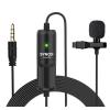 SYNCO μικρόφωνο Lav-S8 με clip-on, omnidirectional, 3.5mm, 8m, μαύρο | Εικόνα & Ήχος | elabstore.gr