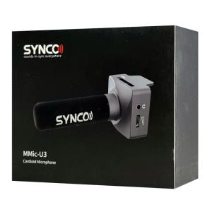 SYNCO μικρόφωνο SY-U3-MMIC με μαγνήτη, δυναμικό, καρδιοειδές, USB, μαύρο | Εικόνα & Ήχος | elabstore.gr