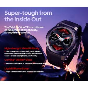 ZEBLAZE smartwatch Vibe 7 Pro, 1.43" AMOLED, ηχείο & mic, 3 ATM, μαύρο | eLabstore.gr ZEBLAZE smartwatch Vibe 7 Pro, 1.43" AMOLED, ηχείο & mic, 3 ATM, μαύρο | Mobile Συσκευές | elabstore.gr