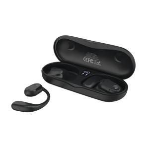CELEBRAT earphones με θήκη φόρτισης W29, Open Wearable Stereo, μαύρα | Αξεσουάρ κινητών | elabstore.gr