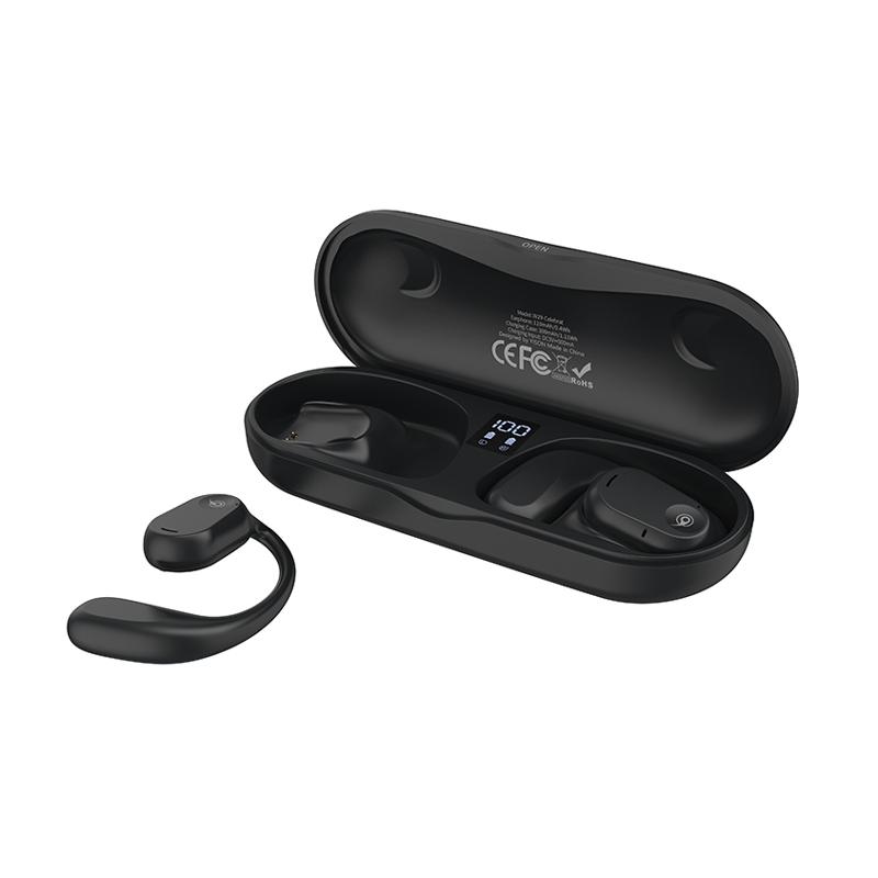 CELEBRAT earphones με θήκη φόρτισης W29, Open Wearable Stereo, μαύρα | eLabstore.gr CELEBRAT earphones με θήκη φόρτισης W29, Open Wearable Stereo, μαύρα | Αξεσουάρ κινητών | elabstore.gr