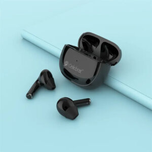 CELEBRAT earphones με θήκη φόρτισης W31, True Wireless, μαύρα | Αξεσουάρ κινητών | elabstore.gr