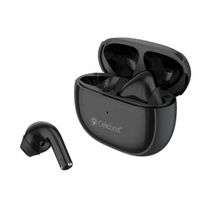 CELEBRAT earphones με θήκη φόρτισης W31, True Wireless, μαύρα | Αξεσουάρ κινητών | elabstore.gr