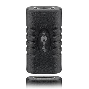 GOOBAY αντάπτορας USB-C 45401, θηλυκό σε θηλυκό, 5Gbit/s, μαύρος | Καλώδια - Αντάπτορες | elabstore.gr