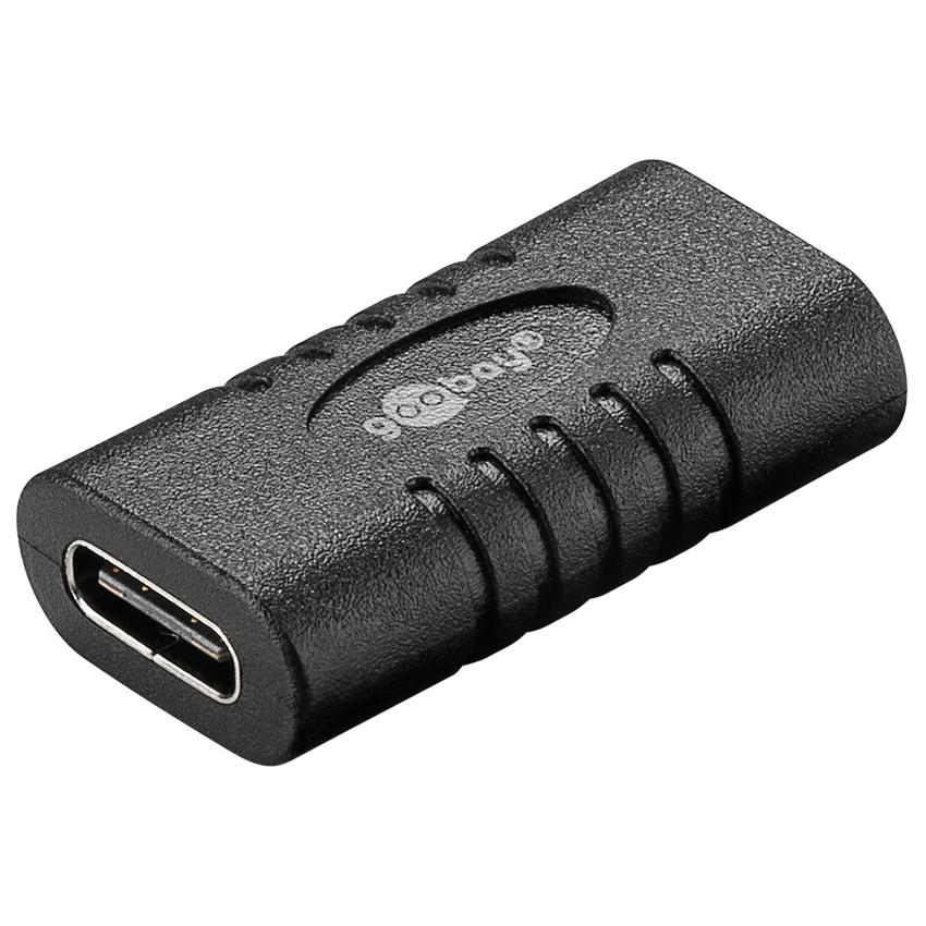 GOOBAY αντάπτορας USB-C 45401, θηλυκό σε θηλυκό, 5Gbit/s, μαύρος | eLabstore.gr GOOBAY αντάπτορας USB-C 45401, θηλυκό σε θηλυκό, 5Gbit/s, μαύρος | Καλώδια - Αντάπτορες | elabstore.gr
