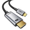 CABLETIME καλώδιο USB-C σε HDMI C160, 4K, gold plated, 3m, μαύρο | Καλώδια - Αντάπτορες | elabstore.gr
